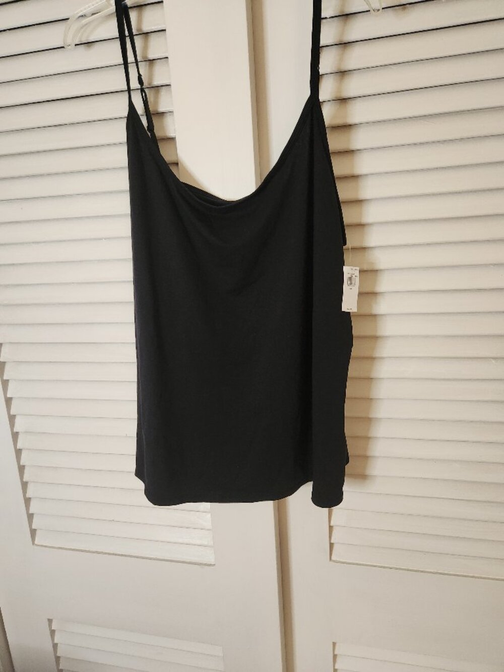 NWT Women's 3X Black Cami
